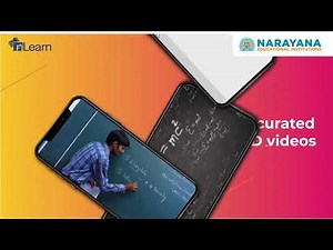 All new nLearn from the Narayana Group! Live Classes, Tests, Assignments, Analysis and much more!