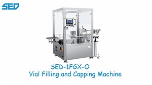 Automatic Aseptic Powder Injectable Vial Filling and Capping Machine