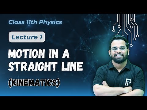 L1 Rectilinear motion | Reference frame | Distance & Displacement | JEE Mains & Advance