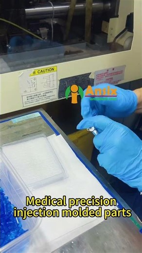 Medical precision injection molded parts #ansix #medical #factory #ansixtech #mold #injection