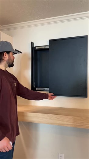 Murphy Door | The quickest and Easiest DIY upgrade for your home. These are the viral organization solutions. Hide your unwanted clutter. #murphydoor... | Instagram