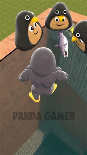 MUSCLE GUGU GAGA PENGUIN FIND PORTALS BIG MAZE Garry's Mod