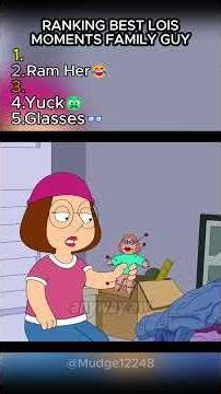 Ranking Best Lois Moments Family Guy🤣