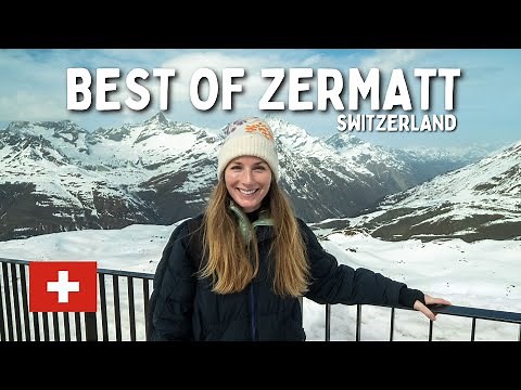 ZERMATT, SWITZERLAND | Top Things to See & Do: Gornergrat, Matterhorn Glacier Paradise, & MORE!