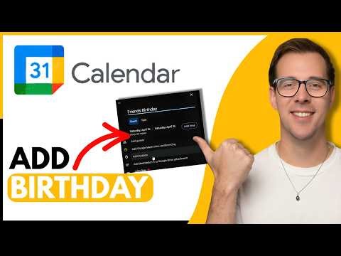 How To Add Birthdays To Google Calendar (Step By Step)