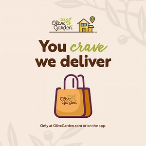 Are you ready for some delivery? Getting your order started is easy! | Olive Garden