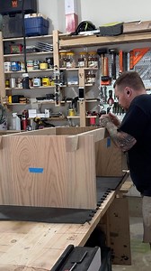 Full build video posted on my YouTube! Check it out and get a code for plans available on my website. 🙋‍♂️ #woodworkingplans #woodworkingproject #diy #howto #madeinoregon | Gerber Design Co