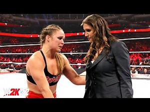 Ronda Rousey vs. Stephanie McMahon