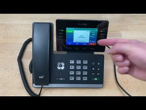 Conference Calling on a Yealink T54W