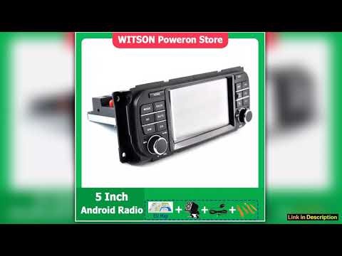 WITSON Car Stereo Android Auto GPS Navigation For JEEP Grand Cherokee Liberty Wrangler Chrysler Dod
