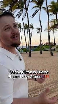 Caribe Hilton in Puerto Rico review & tour 🇵🇷‼️ #parati #foryoupage
