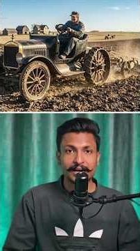 100 Years Ago, Farmers Used One Car for 5 Different Jobs! 🚜 🚗 #ford #farming #automotive