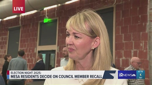 Julie Spilsbury on initial results in Mesa recall election