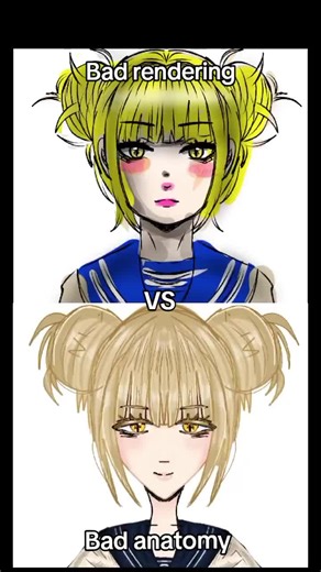 Bad Rendering vs Bad Anatomy in Drawing Challenges