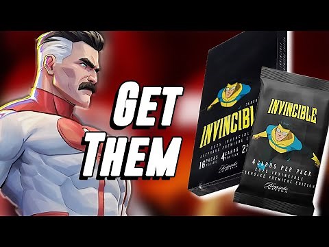 I Opened Invincible Season 1 Cards and WOW!