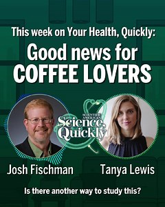 1.4K views · 28 reactions | Coffee is generally safe for your heart 變 and may boost your daily step count ‍♀️, a new study reveals. Listen to  “Science, Quickly,” Scientific American’s science variety podcast, for the latest in health news. Subscribe today on Apple Podcasts: https://trib.al/xNQPGPs | Scientific American | Facebook