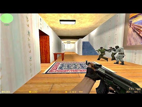 Counter Strike 1.6 | Mission 23 Cs_Estate | PC Gameplay | Walkthrough | Multiplayer | Longplay