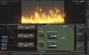 Blender 2.8 程序化火焰制作解析