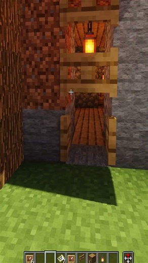 🌳Secret Tree House with Hidden Doors in Minecraft! #minecraft #shorts