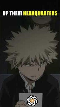 CHAT GPT IS TAKING OVER UA HIGH #myheroacademia #anime #meme