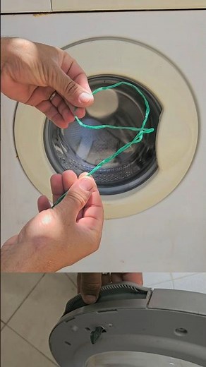 How to Open a Stuck Washing Machine Door in Seconds! #diy #tips #diyhome #howto #craft
