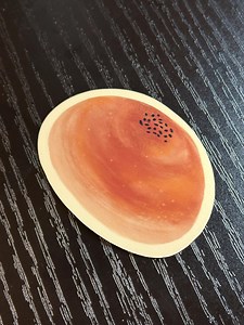 Red Bean Bread Sticker - Etsy