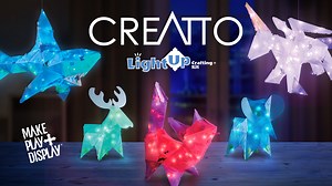 Watch Creatto Light-Up Crafting Kits on Amazon Live