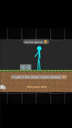 Stickman Minecraft animation #minecraft