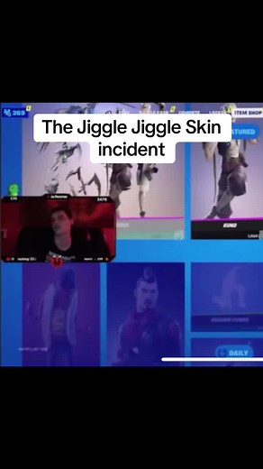 The Jiggle Jiggle Skin Incident in Fortnite Explained