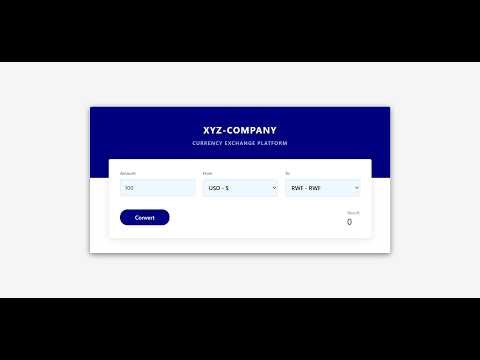Build a Currency Converter with HTML, CSS & JavaScript | Beginner Project