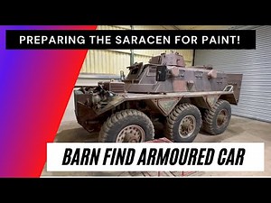 We Find Forgotten REME Treasure in the Alvis Saracen Armoured Car and Free of the seized hatches