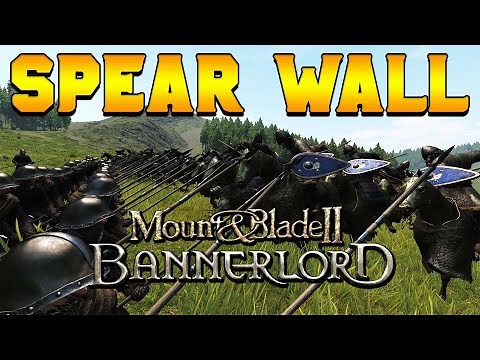 SPEAR WALL - Pike Bracing Added to Mount & Blade 2: Bannerlord