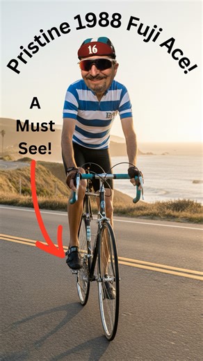 1988 Fuji Ace: Classic Japanese Road Bike #shorts