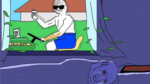 Wojak Trying to Sleep | Know Your Meme
