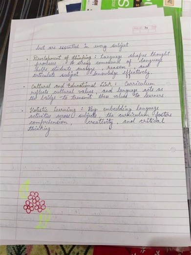 b.ed assignment, language across the curriculum. #study #motivation #ctet #b.ed