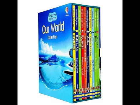 Usborne Beginners Our World 10 Books Collection Box Set - HARDCOVER