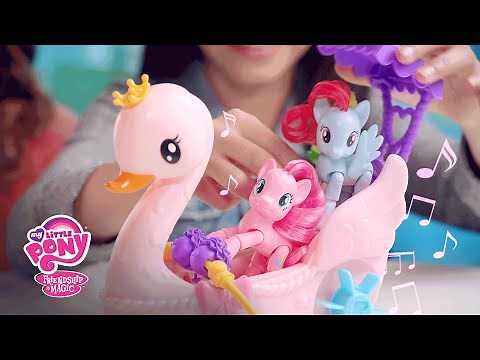 My Little Pony: Friendship is Magic Toys – ‘Pinkie Pie Swan Boat’ Explore Equestria