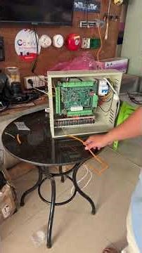 How to install access control HIKVISION