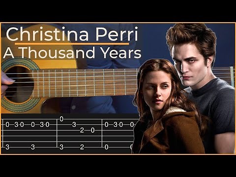 A Thousand Years - Christina Perri (Simple Guitar Tab)