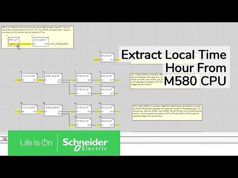 M580 Time Clock Synchronization with PC | Schneider Electric Support
