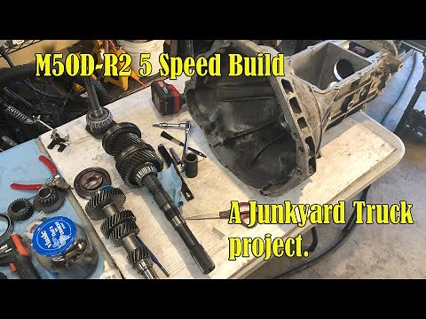 5 Speed Manual Transmission Build | M5OD-R2 5 Speed | Junkyard Truck Project