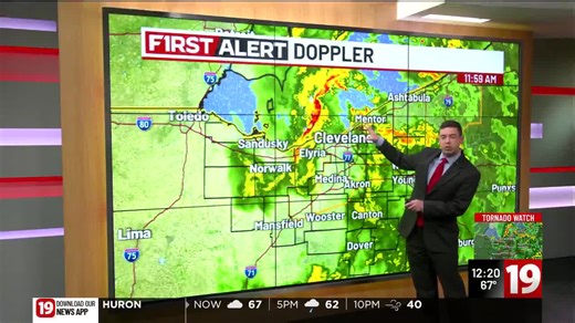 19 First Alert Weather Day: Showers, storms expected through this evening