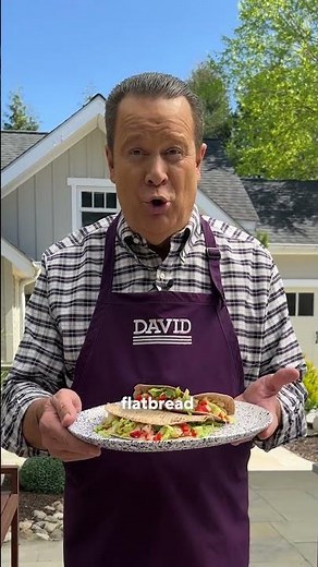 Grilled Chicken Salad Flatbread Sandwiches | David's Recipe Corner | QVC+ HSN+