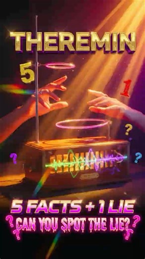 😱 5 Craziest Facts About the Theremin ✨ 1 Lie Inside!