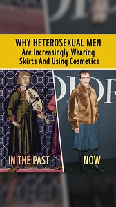 59K views · 1.1K reactions | Why Heterosexual Men Are Increasingly Wearing Skirts And Using Cosmetics | You're Gorgeous | Facebook