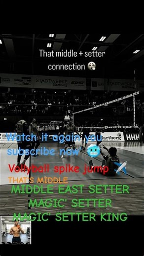 That's Middle Setter 💀🥶 #volleyball #spike #algorithm #nobatidao #fypシ
