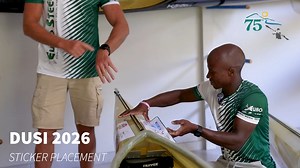 With the return of Headline sponsors to the Dusi Canoe Marathon, the following ADVERTISING / SPONSORSHIP RULES will be applied during the 2026 event. The full breakdown of the rules can be found at https://dusi.co.za/rules/ Each BOAT will be issued with a pair of Dusi 75th deck stickers and each paddler will receive a pair of paddle blade stickers which are required for the full duration of the event. Judging by the challenges many paddlers faced with "how to apply the stickers" in 2025, Hank an