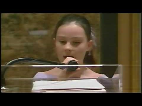10 YEAR OLD MOLLY BURKE PUBLIC SPEAKING!
