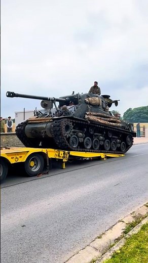 The original FURY tank in Normandy ⚙️😍 #ww2 #fury