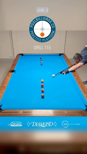 1.8K views · 46 reactions | This week’s Intermediate Challenge is this pattern made of eight balls. It will improve your shotmaking and cue ball control so invest a few hours fine tuning your accuracy and your run outs will become more frequent as a result. Have fun with this pattern and check out your Dashboard for Advanced and Expert level challenges! Premium practice page www.poolbilliards.co/115 | PoolBilliards.co | Facebook